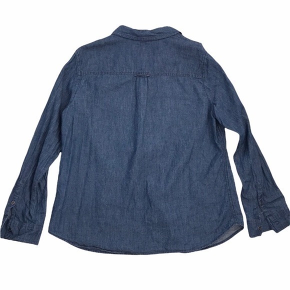Croft & Barrow Chambray Button Down Shirt - Picture 7 of 7